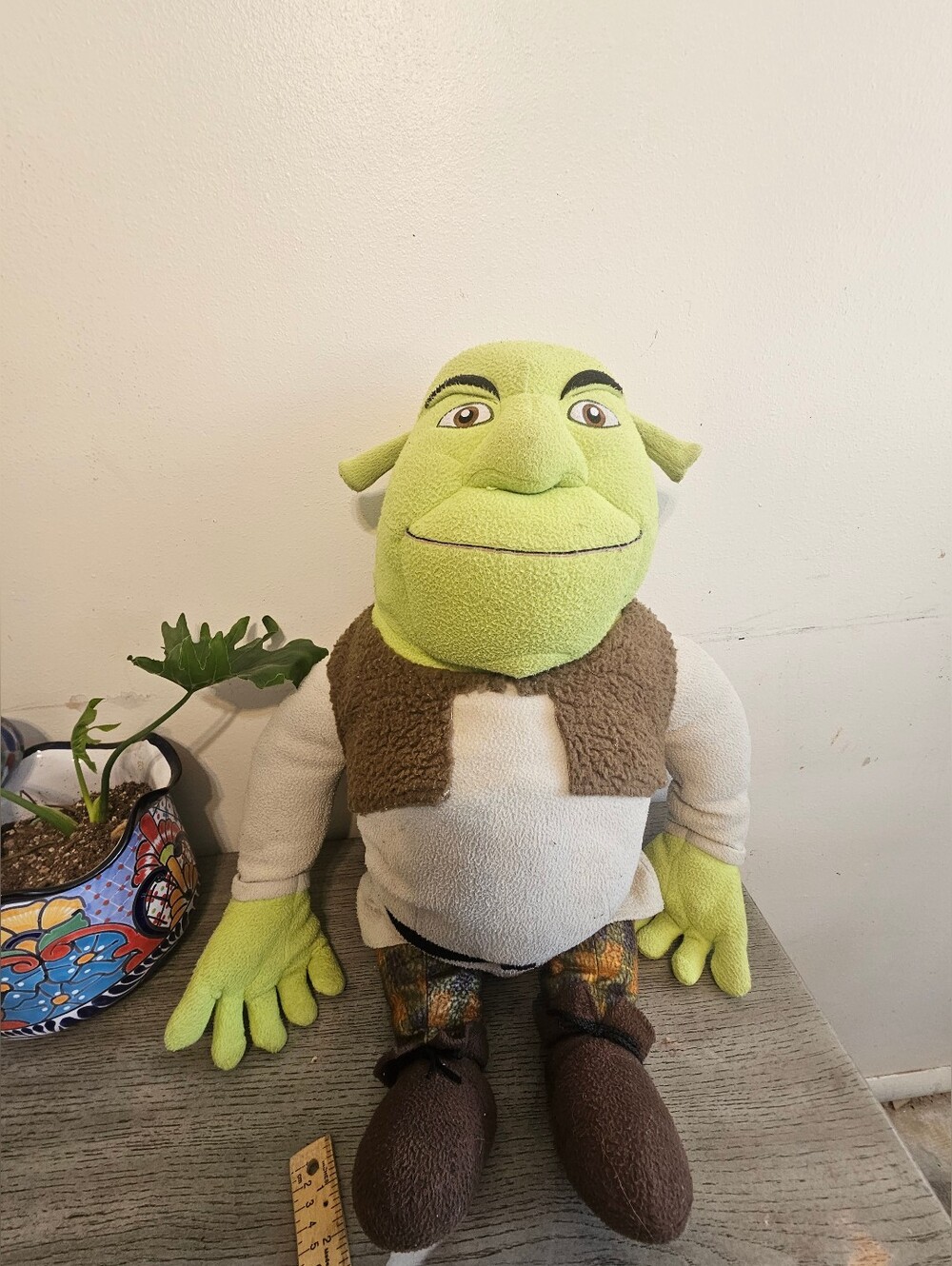 DreamWorks Shrek 2 OGRE Jumbo Pillow 27" Plush Toy 2004 Vintage Collectible Rare